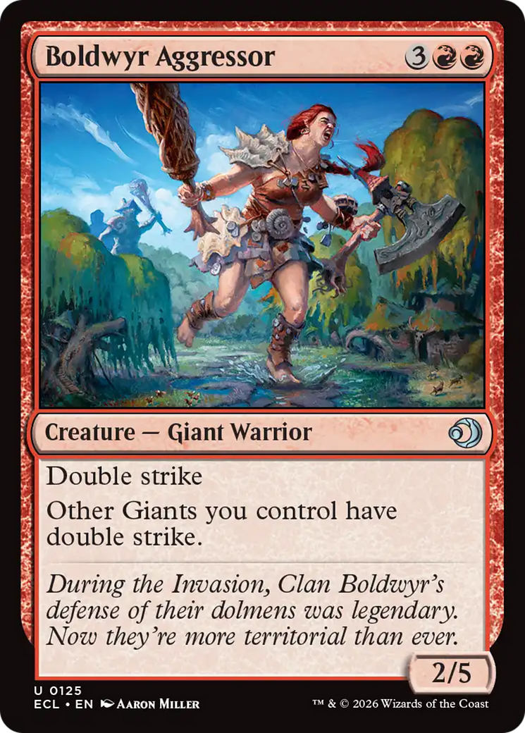 Boldwyr Aggressor [Lorwyn Eclipsed] [Foil]