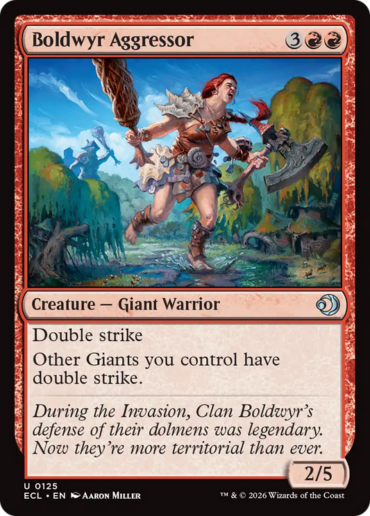 Boldwyr Aggressor [Lorwyn Eclipsed] [Foil]