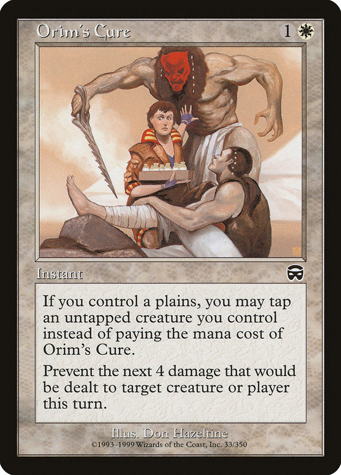 Orim's Cure [Mercadian Masques] [Foil]