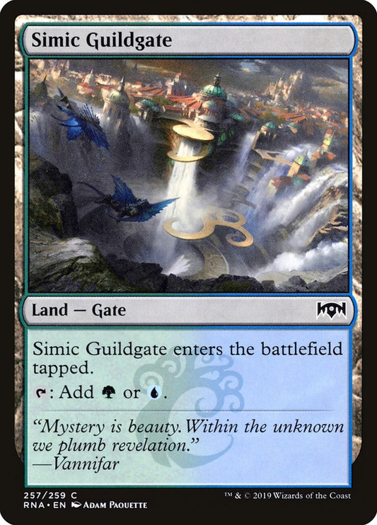 Simic Guildgate (257/259) [Ravnica Allegiance] [Foil]
