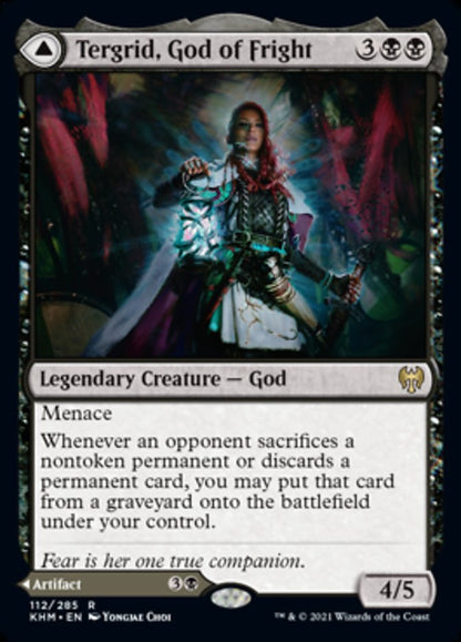 Tergrid, God of Fright // Tergrid's Lantern [Kaldheim] [Foil]