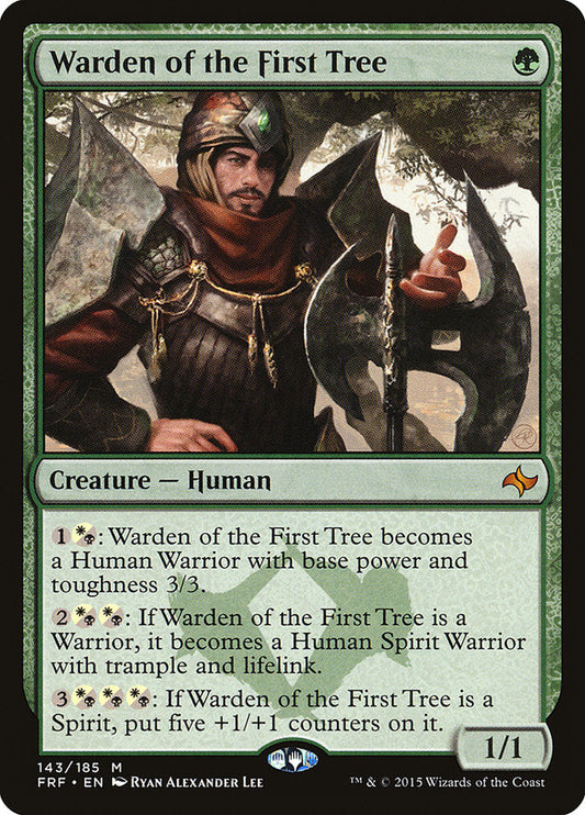 Warden of the First Tree [Fate Reforged] [Foil]