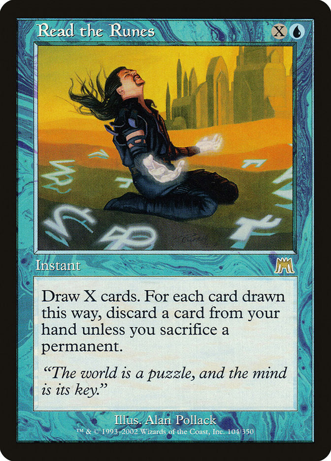 Read the Runes [Onslaught] [Foil]