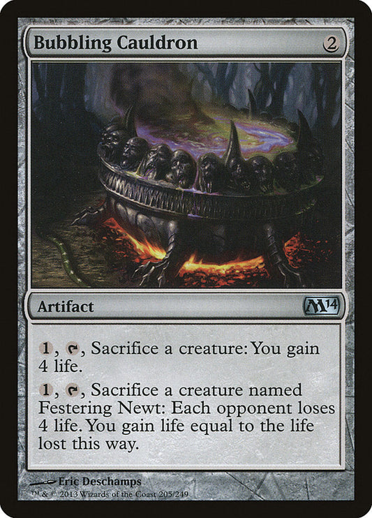 Bubbling Cauldron [Core Set 2014] [Foil]