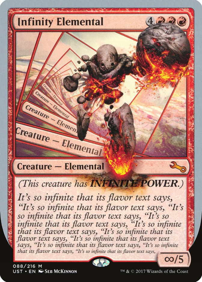 Infinity Elemental [Unstable] [Foil]