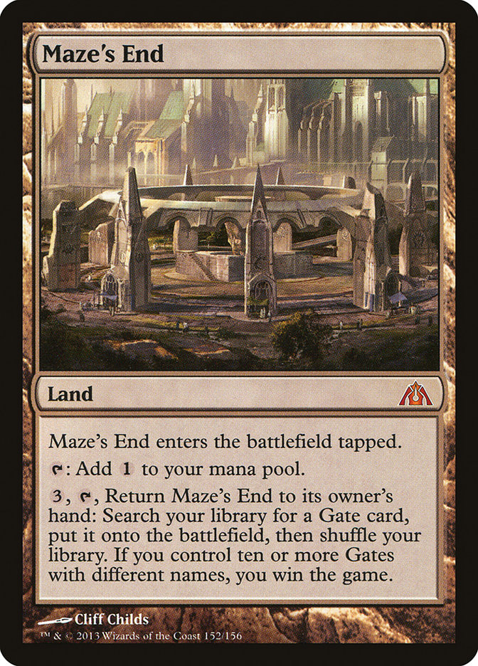 Maze's End [Dragon's Maze] [Foil]