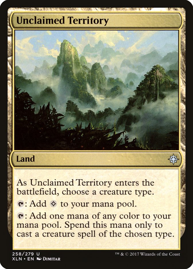 Unclaimed Territory [Ixalan] [Foil]