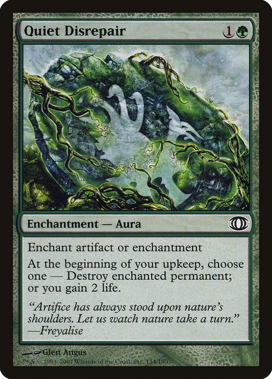 Quiet Disrepair [Future Sight] [Foil]
