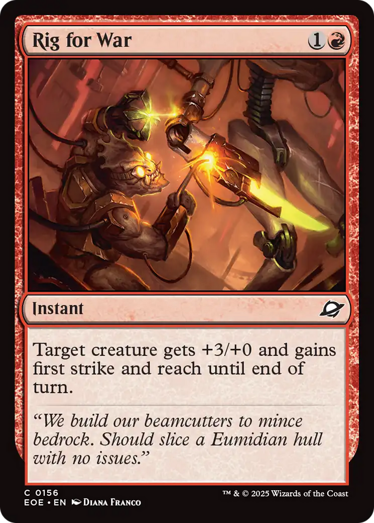 Rig for War [Edge of Eternities] [Foil]