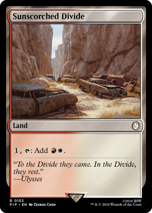 Sunscorched Divide [Fallout] [Foil]