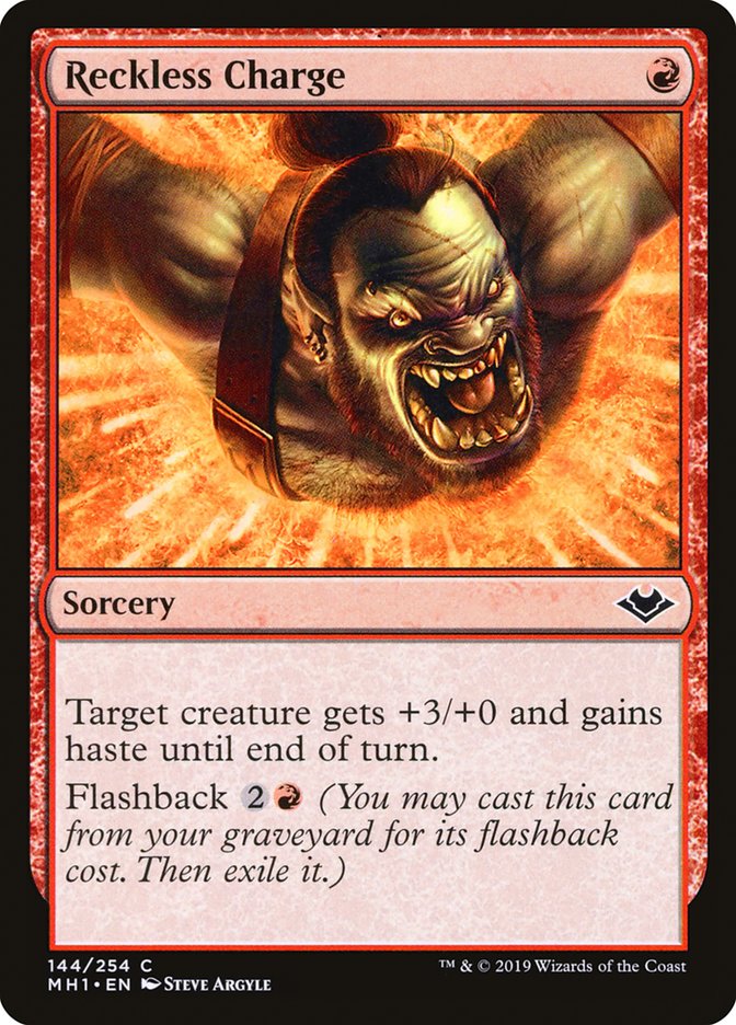 Reckless Charge [Modern Horizons] [Foil]
