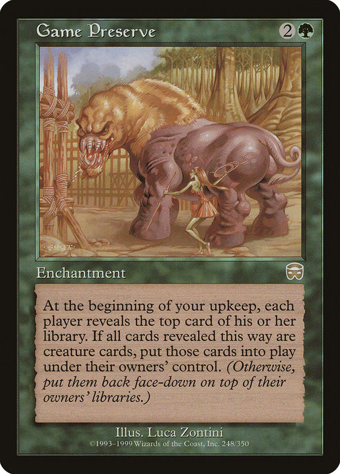 Game Preserve [Mercadian Masques] [Foil]