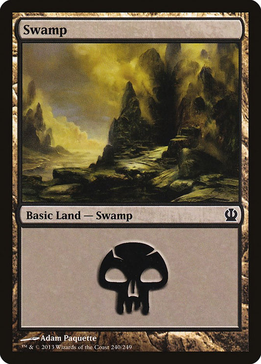 Swamp (240) [Theros] [Foil]