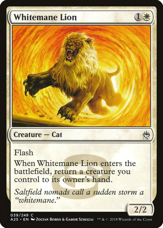 Whitemane Lion [Masters 25] [Foil]
