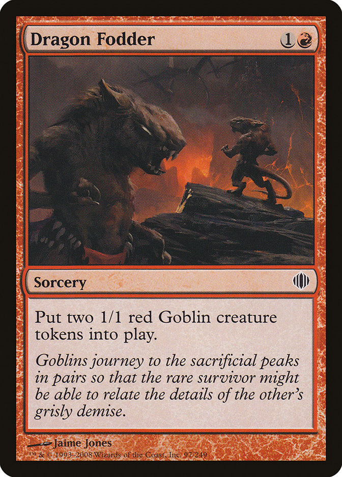 Dragon Fodder [Shards of Alara] [Foil]
