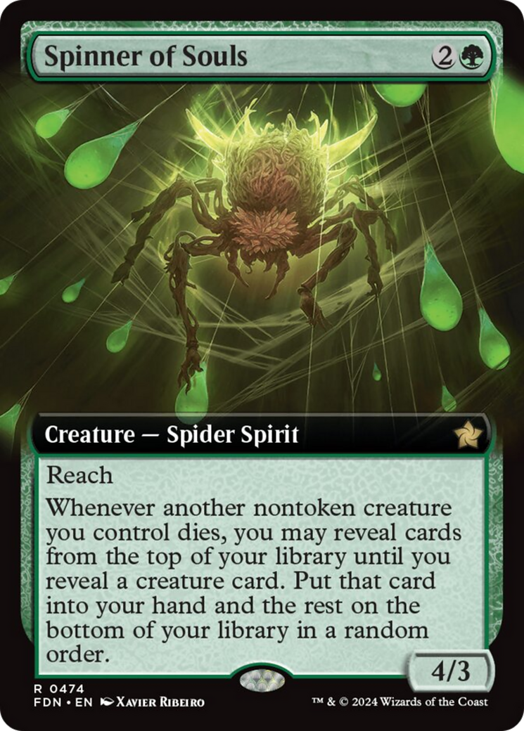 Spinner of Souls (Extended Art) [Foundations] [Foil]