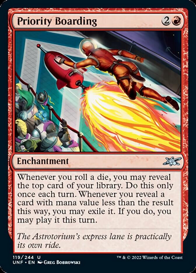 Priority Boarding [Unfinity] [Foil]