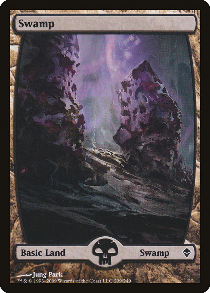 Swamp (239) [Zendikar] [Foil]