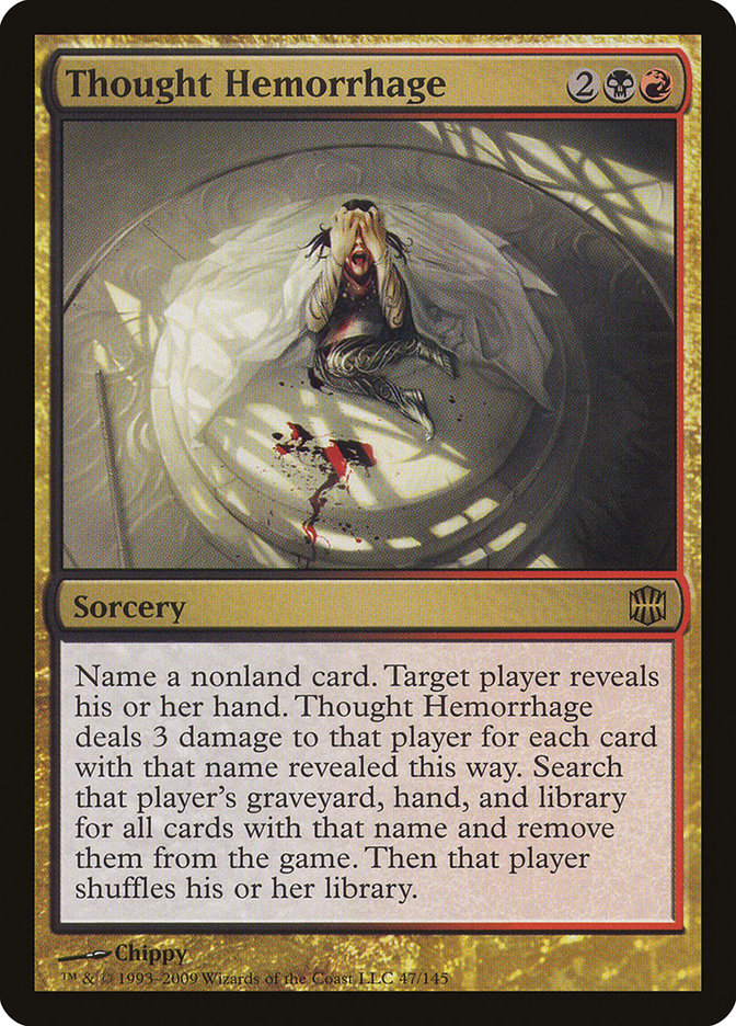 Thought Hemorrhage [Alara Reborn] [Foil]