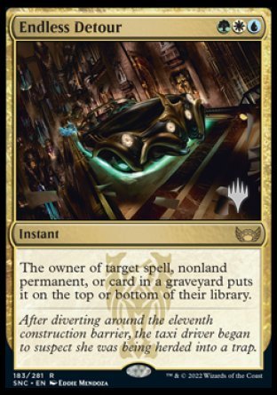 Endless Detour (Promo Pack) [Streets of New Capenna Promos] [Foil]