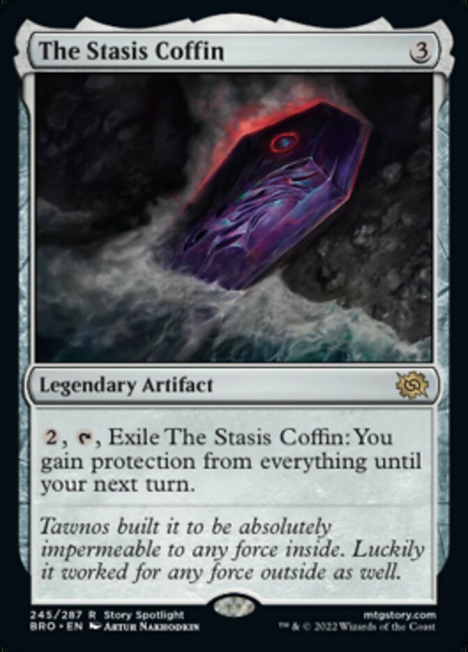 The Stasis Coffin [The Brothers' War] [Foil]