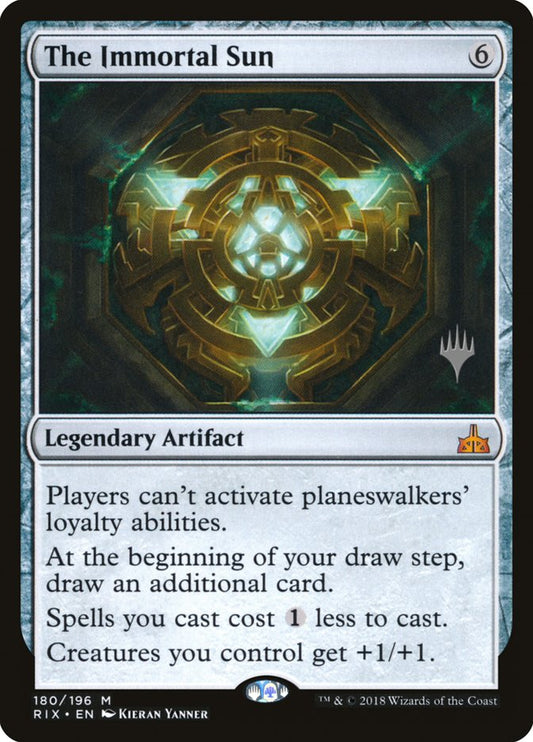 The Immortal Sun (Promo Pack) [Rivals of Ixalan Promos]