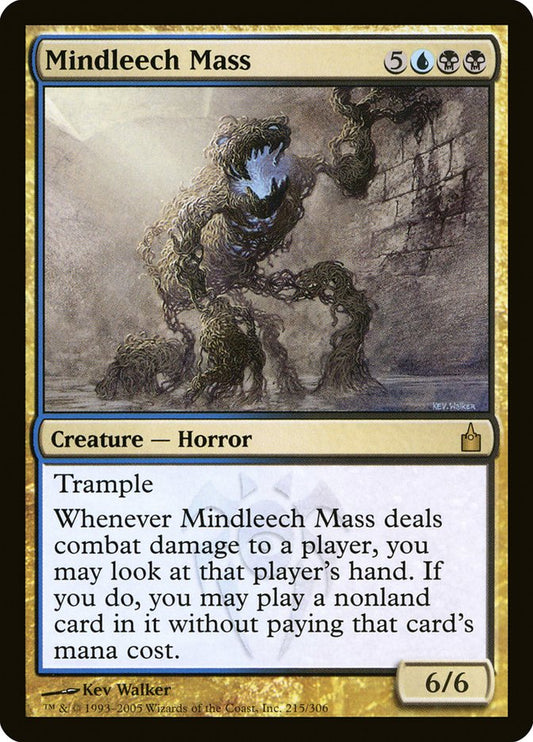 Mindleech Mass [Ravnica: City of Guilds] [Foil]