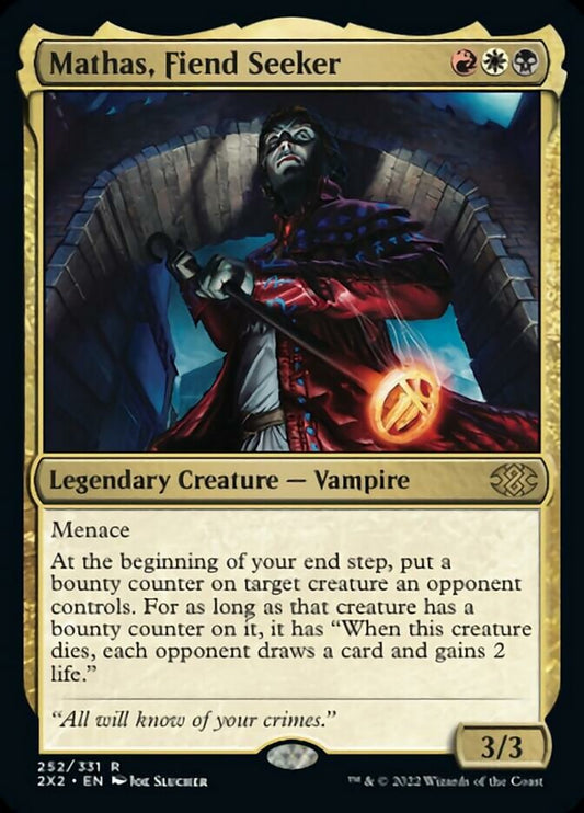 Mathas, Fiend Seeker [Double Masters 2022] [Foil]