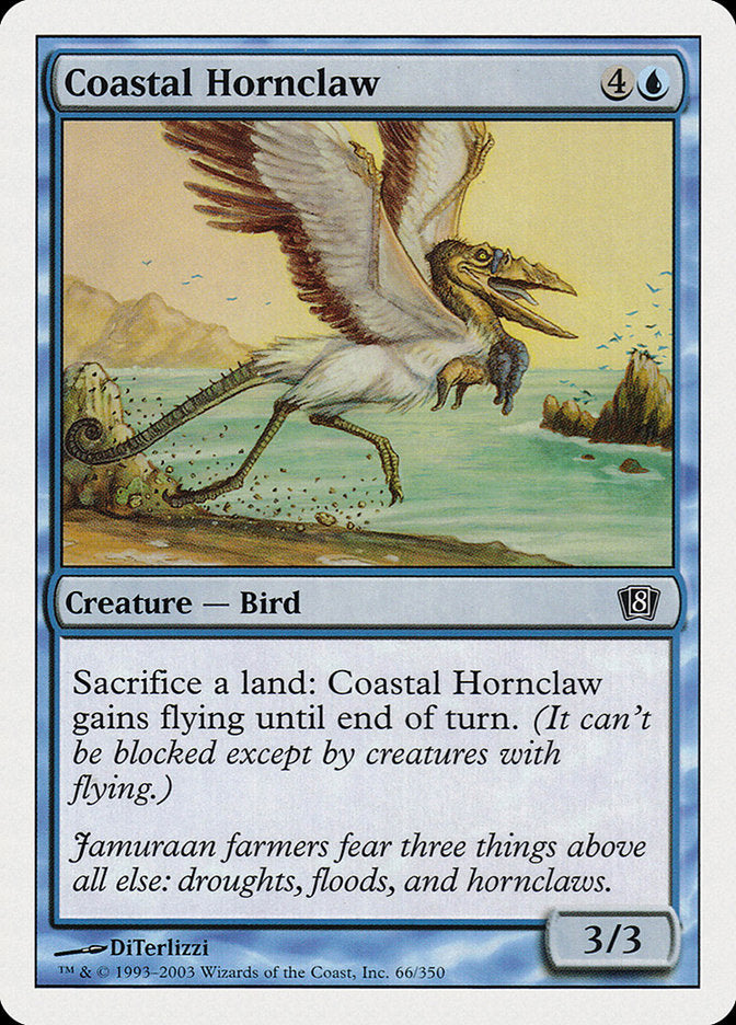 Coastal Hornclaw [Eighth Edition] [Foil]