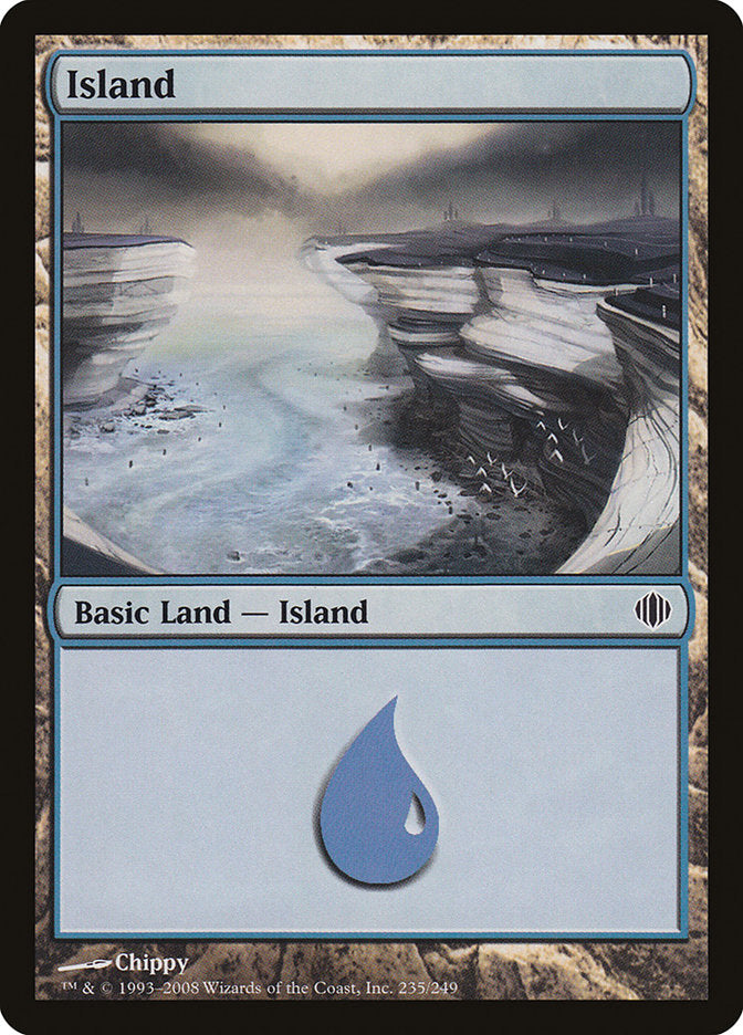 Island (235) [Shards of Alara] [Foil]