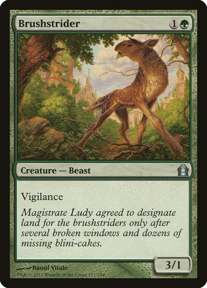 Brushstrider [Return to Ravnica] [Foil]