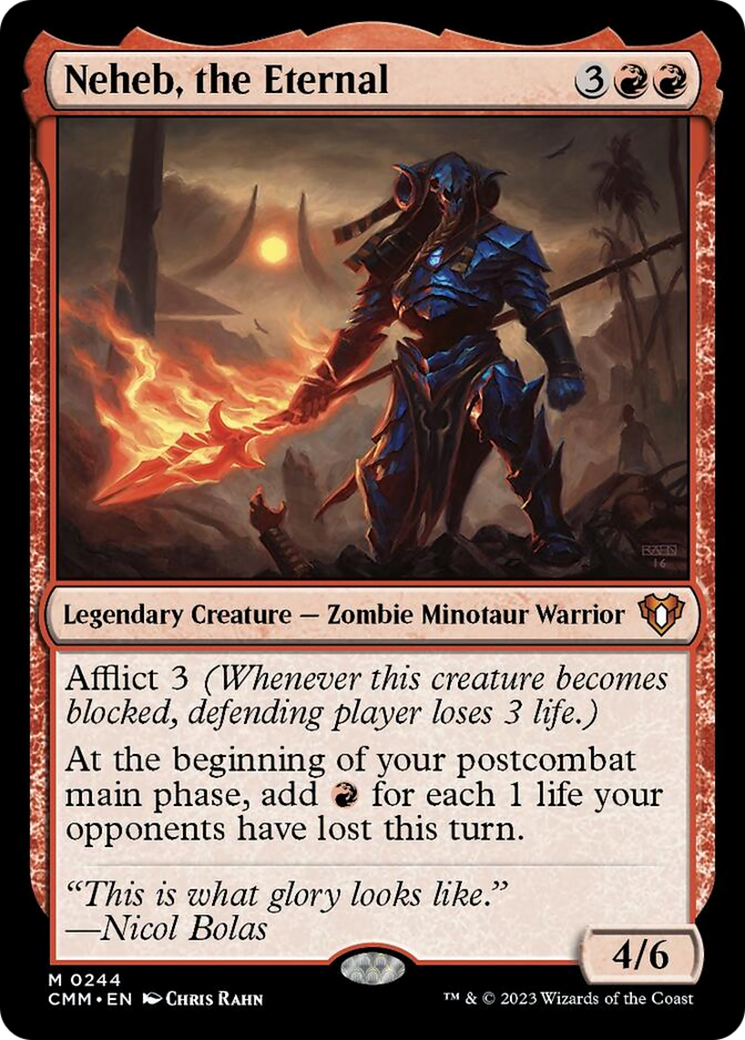 Neheb, the Eternal [Commander Masters] [Foil]