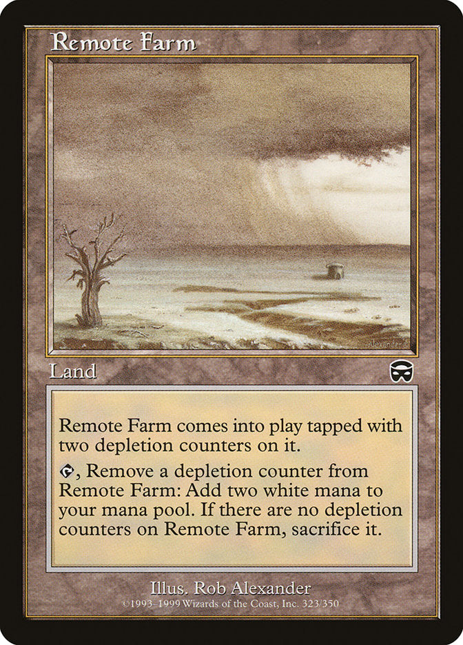 Remote Farm [Mercadian Masques] [Foil]