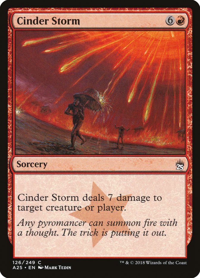 Cinder Storm [Masters 25] [Foil]