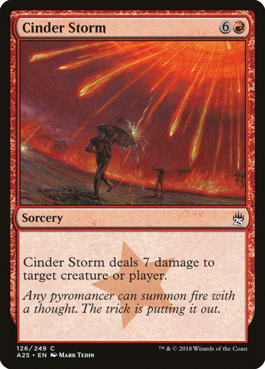 Cinder Storm [Masters 25] [Foil]
