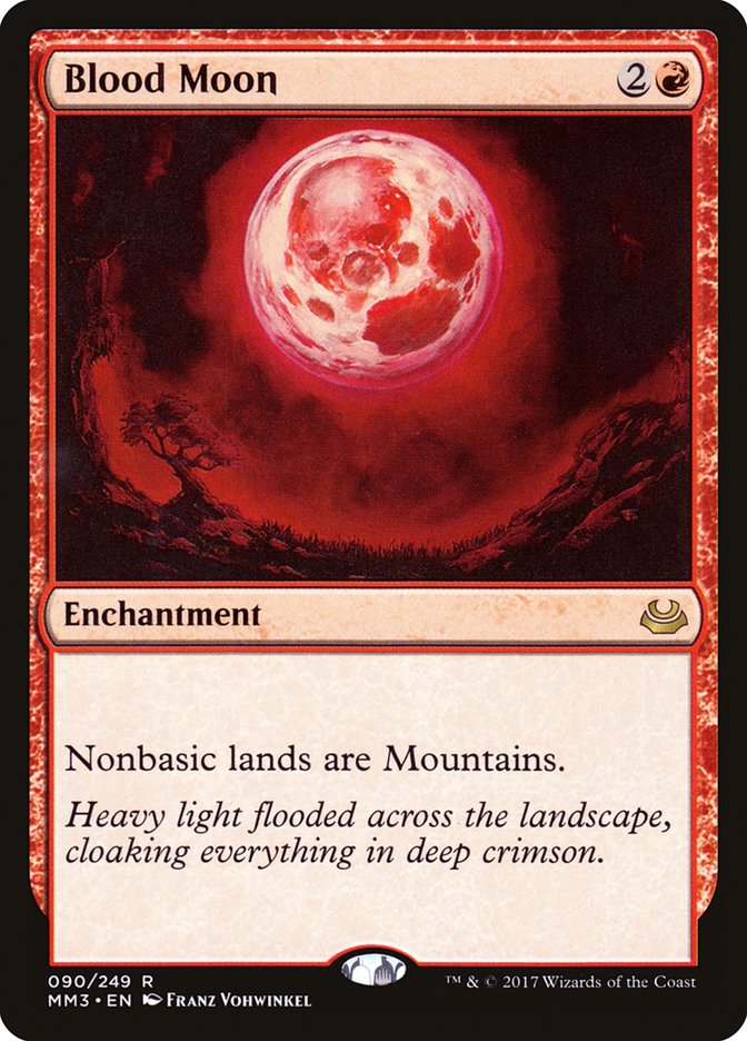 Blood Moon [Modern Masters 2017] [Foil]