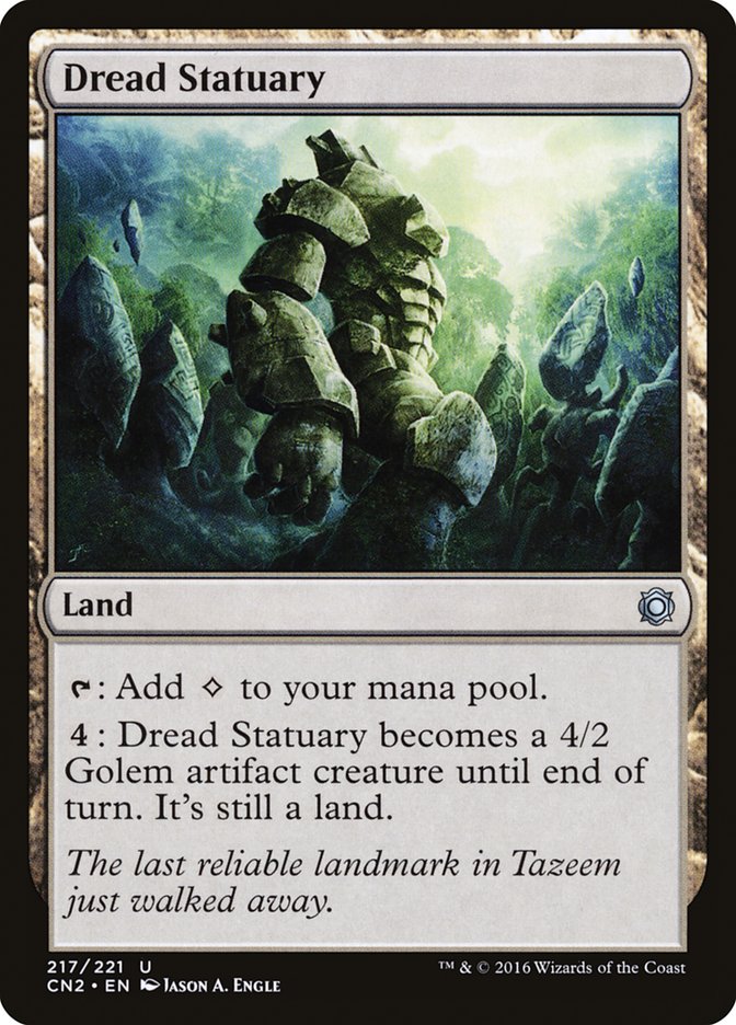 Dread Statuary [Conspiracy: Take the Crown] [Foil]