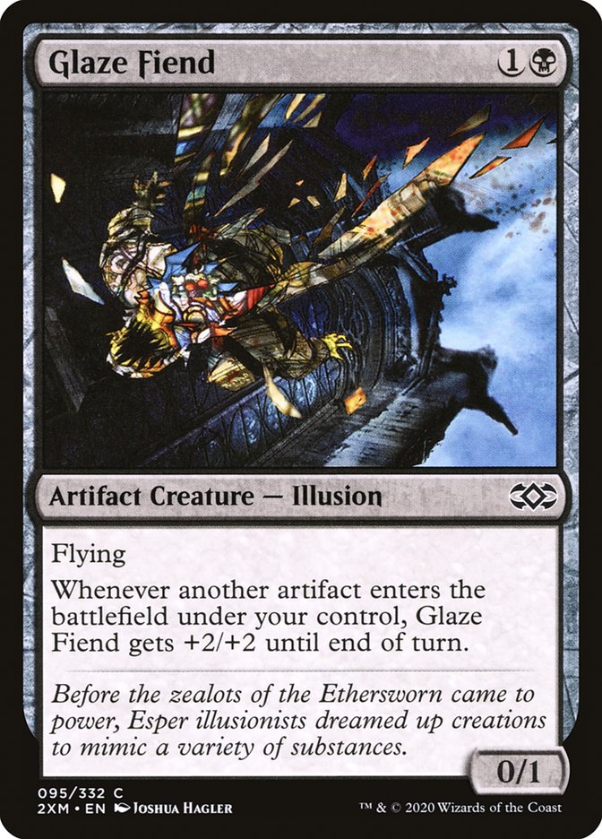 Glaze Fiend [Double Masters] [Foil]