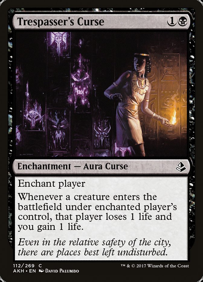 Trespasser's Curse [Amonkhet] [Foil]