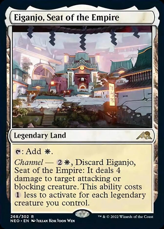 Eiganjo, Seat of the Empire [Kamigawa: Neon Dynasty] [Foil]