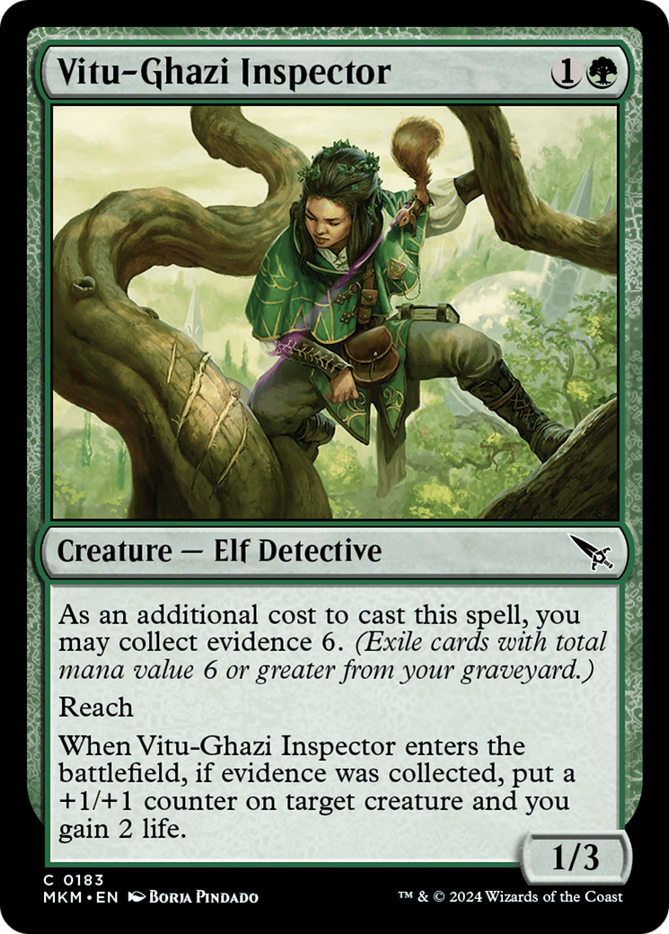 Vitu-Ghazi Inspector [Murders at Karlov Manor] [Foil]
