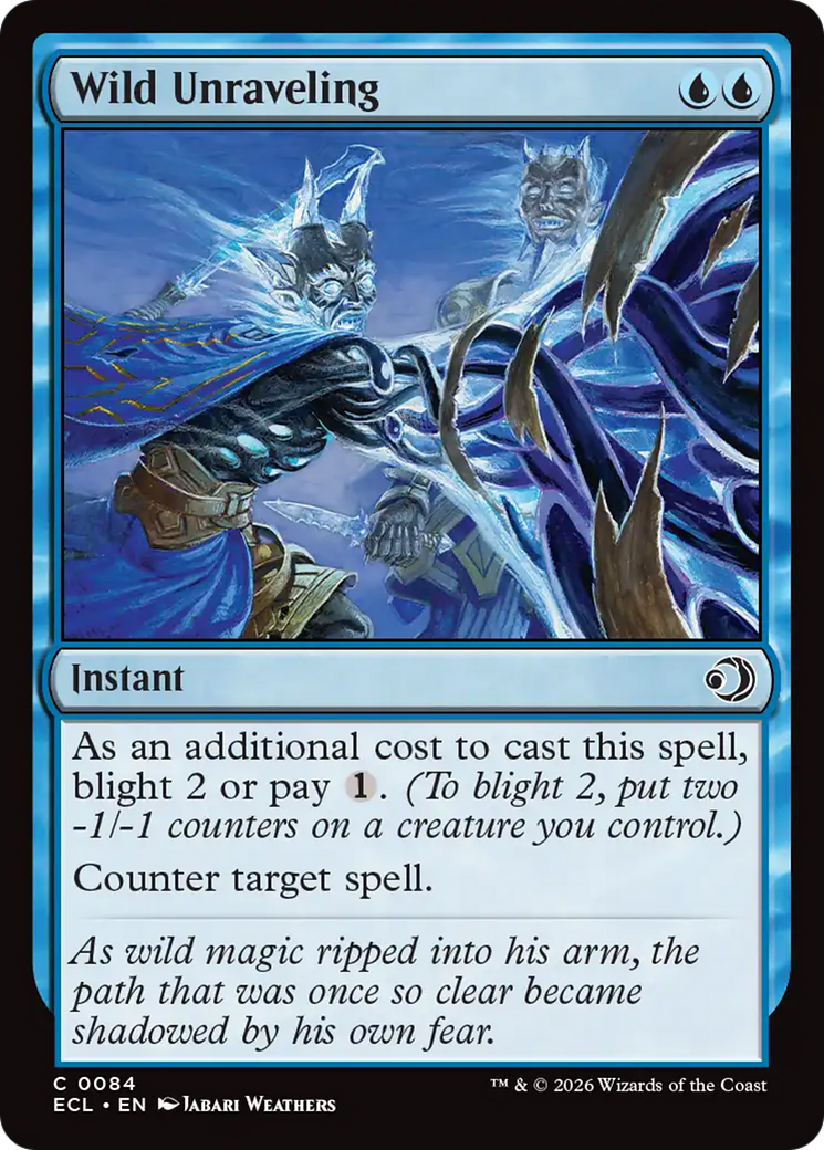 Wild Unraveling [Lorwyn Eclipsed] [Foil]