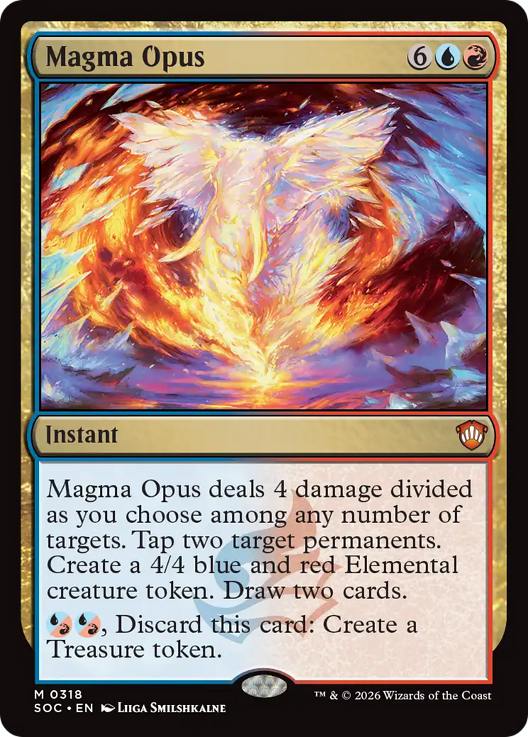 Magma Opus [Secrets of Strixhaven Commander] [Foil]