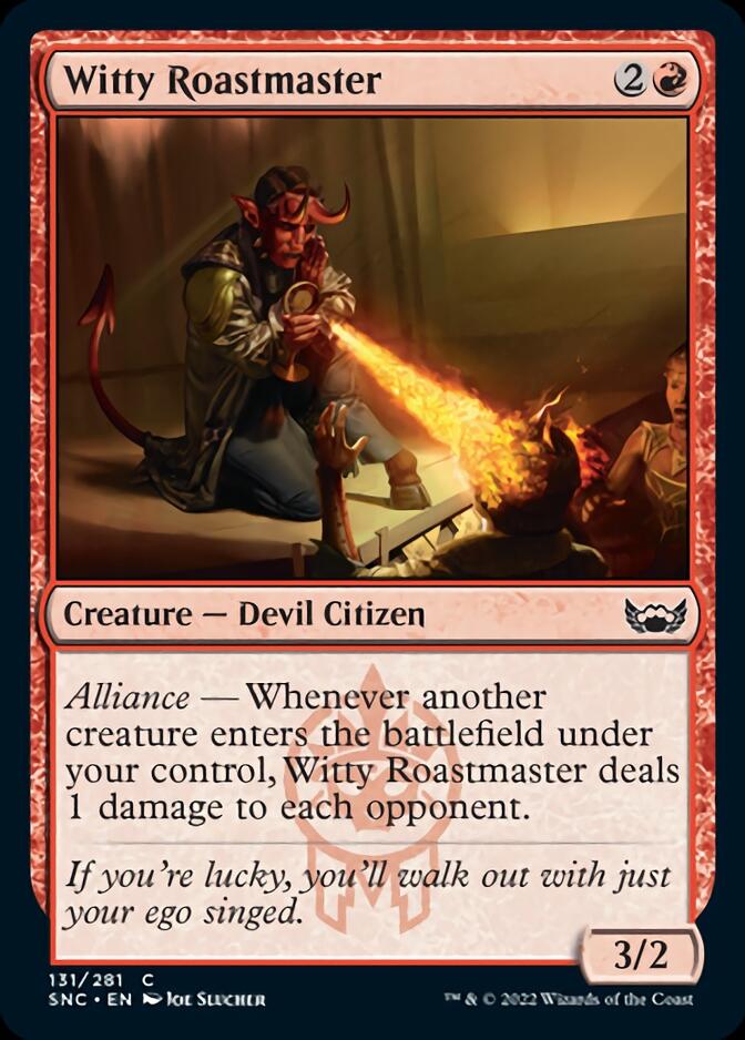 Witty Roastmaster [Streets of New Capenna] [Foil]