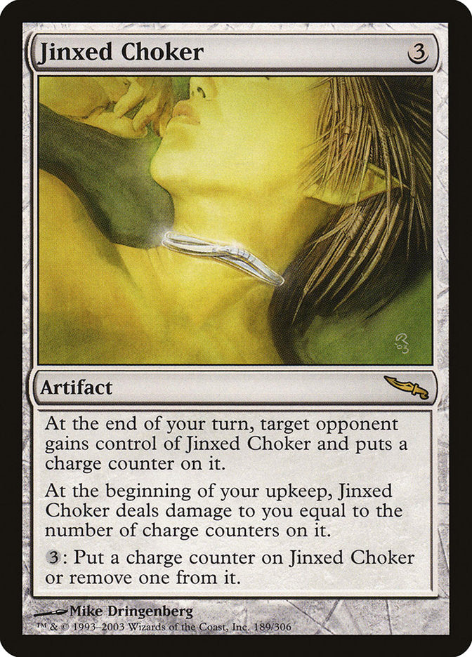Jinxed Choker [Mirrodin] [Foil]