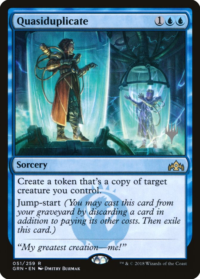 Quasiduplicate (Promo Pack) [Guilds of Ravnica Promos] [Foil]