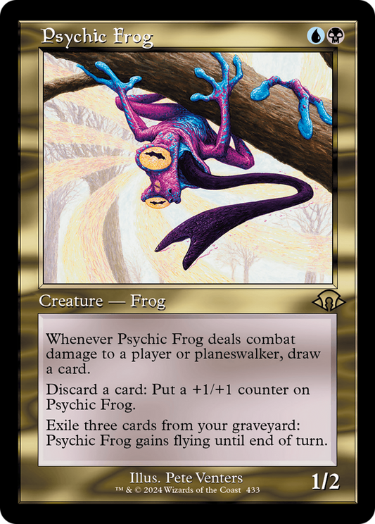 Psychic Frog (Retro) [Modern Horizons 3] [Foil]