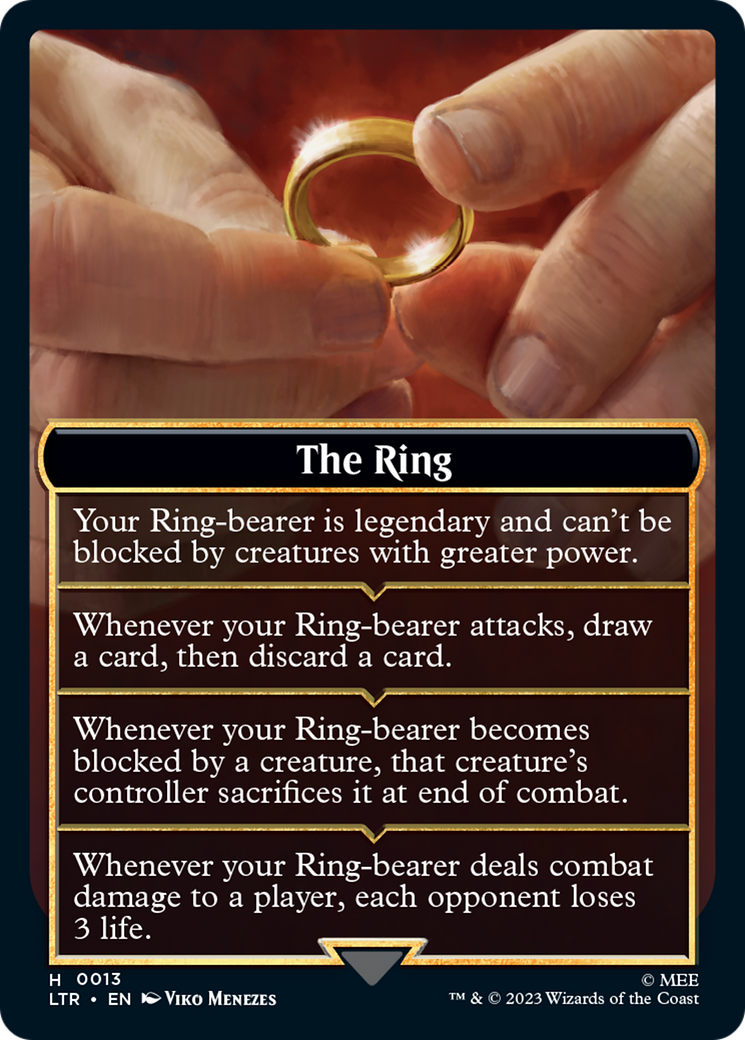 The Ring [The Lord of the Rings: Tales of Middle-Earth Tokens] [Foil]