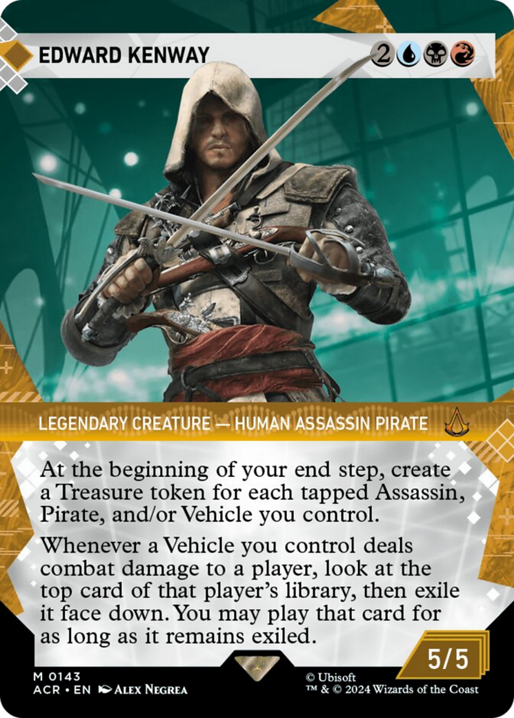 Edward Kenway (Showcase) [Assassin's Creed] [Foil]