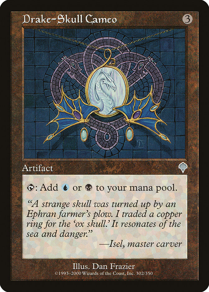 Drake-Skull Cameo [Invasion] [Foil]